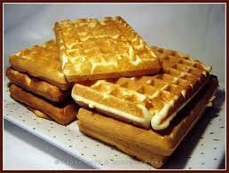 hum...des gaufres...
